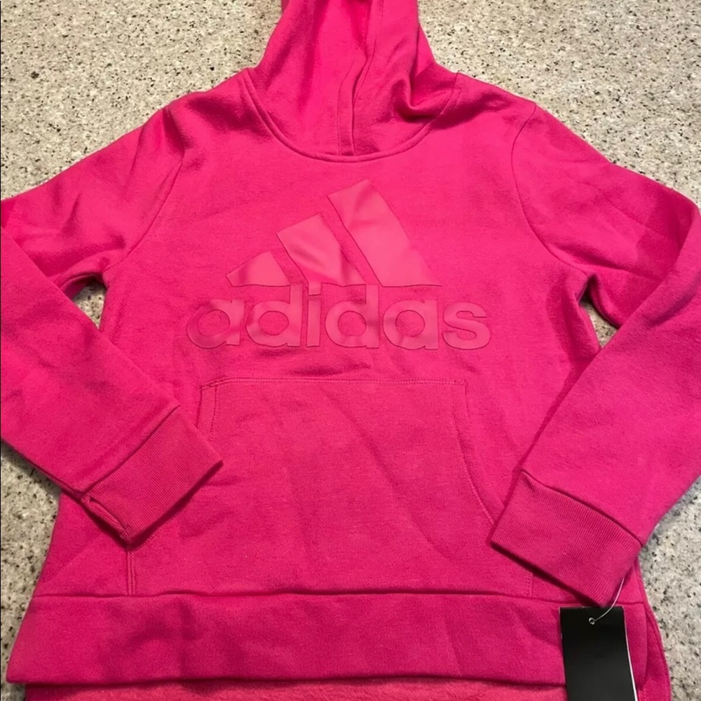 Adidas hoody girls L(14) nwt